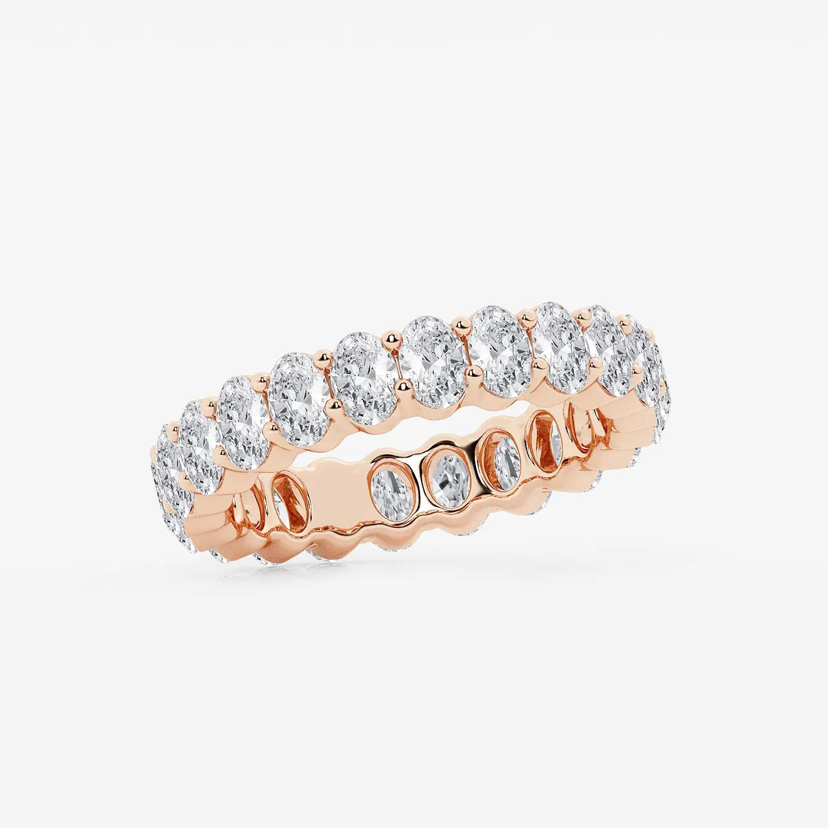 Aurelia Oval Lab-Grown Diamond Eternity Band