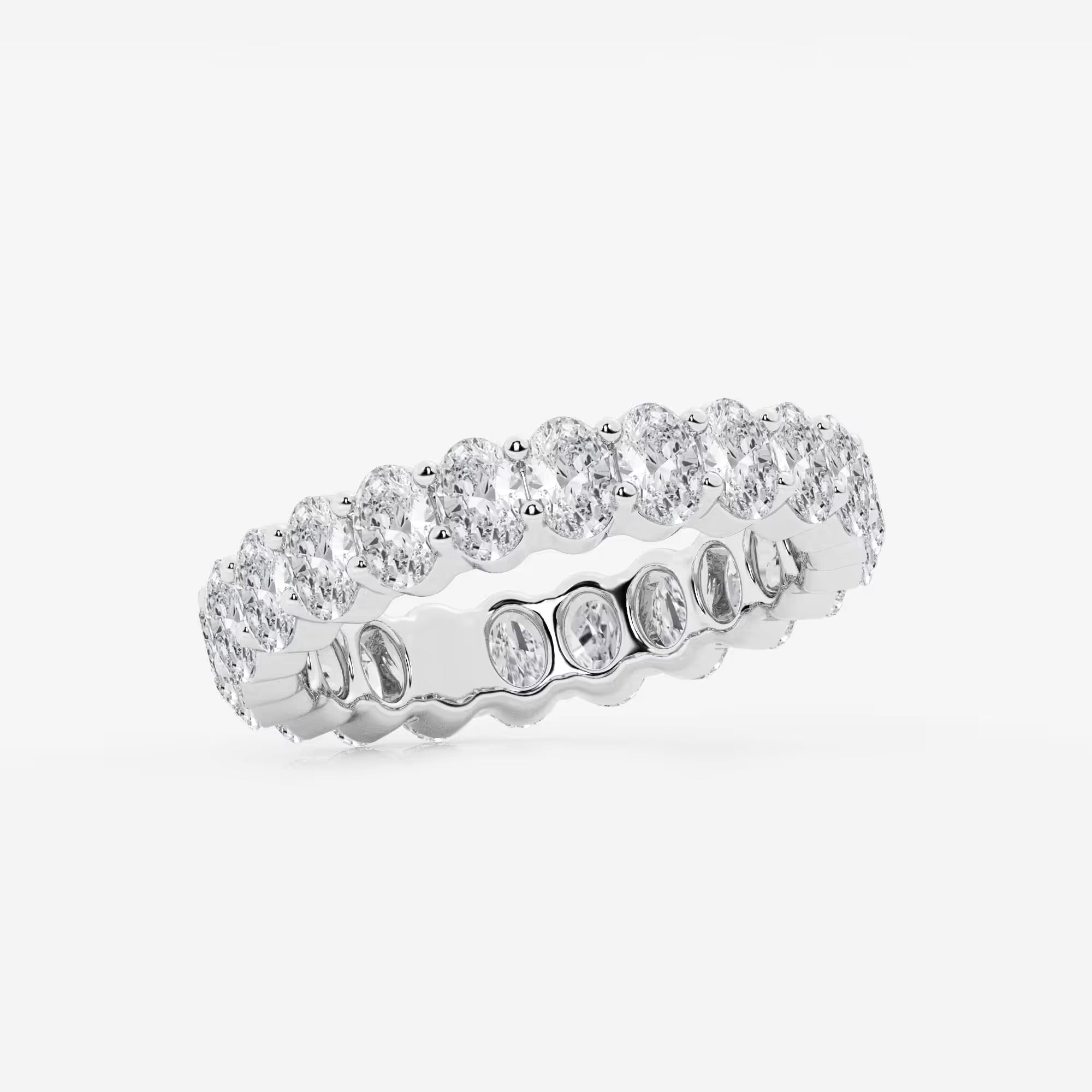 Aurelia Oval Lab-Grown Diamond Eternity Band