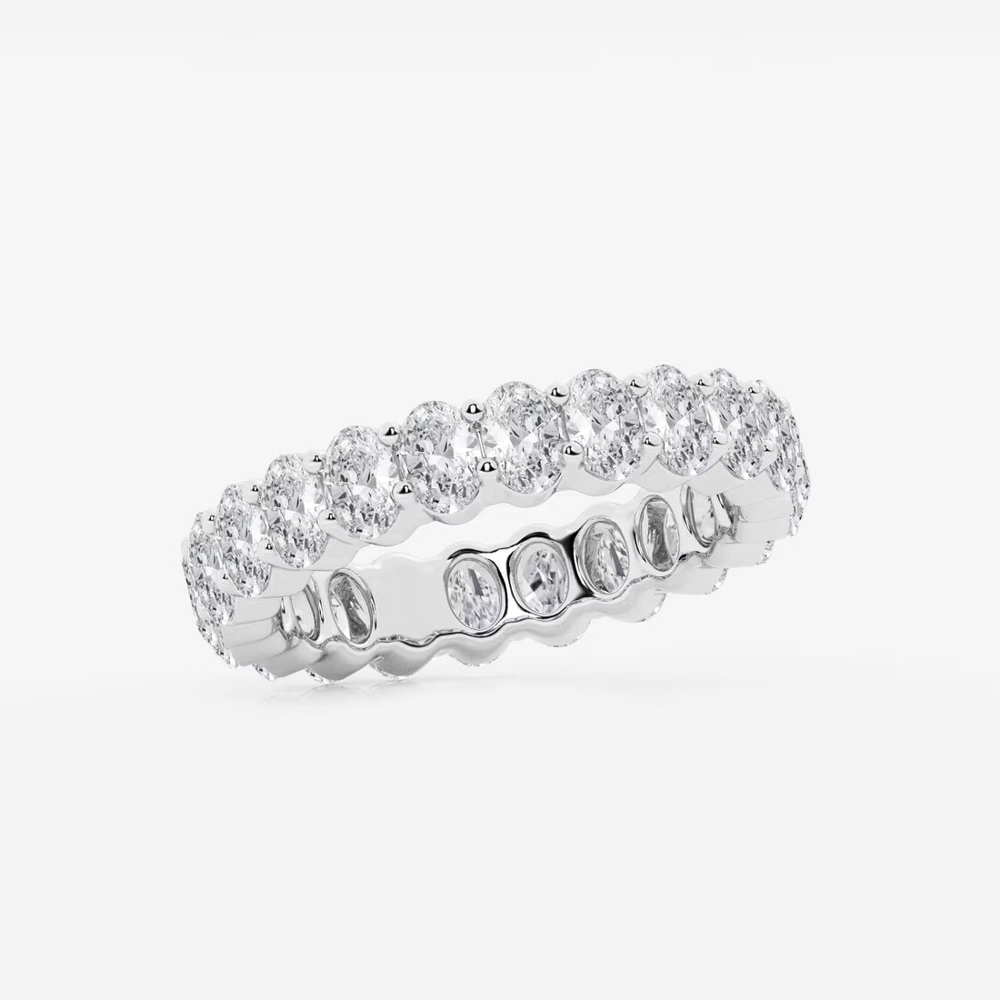 Aurelia Oval Lab-Grown Diamond Eternity Band