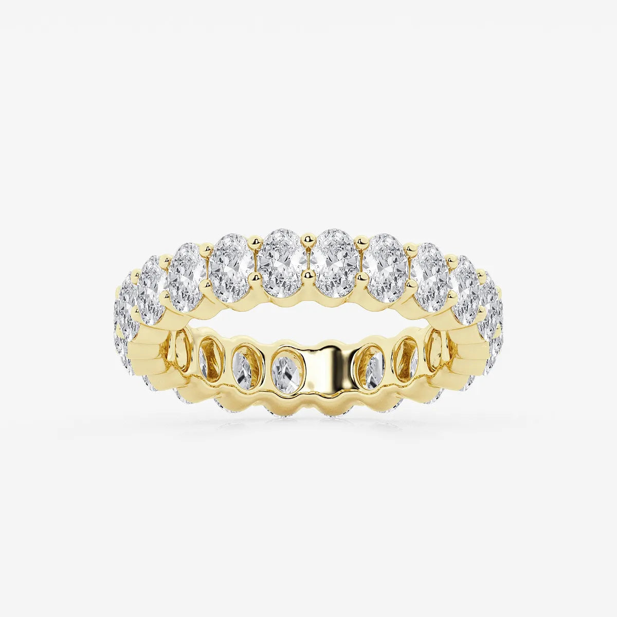 Aurelia Oval Lab-Grown Diamond Eternity Band