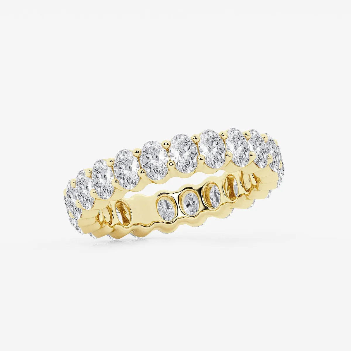 Aurelia Oval Lab-Grown Diamond Eternity Band