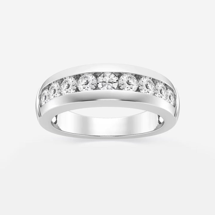Novara Round Lab-Grown Diamond Nine-Stone Wedding Band