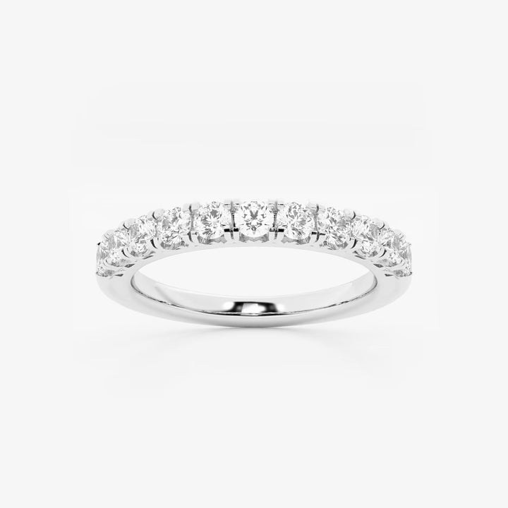 Virelle Round Lab-Grown Diamond Classic Four-Prong Wedding Band