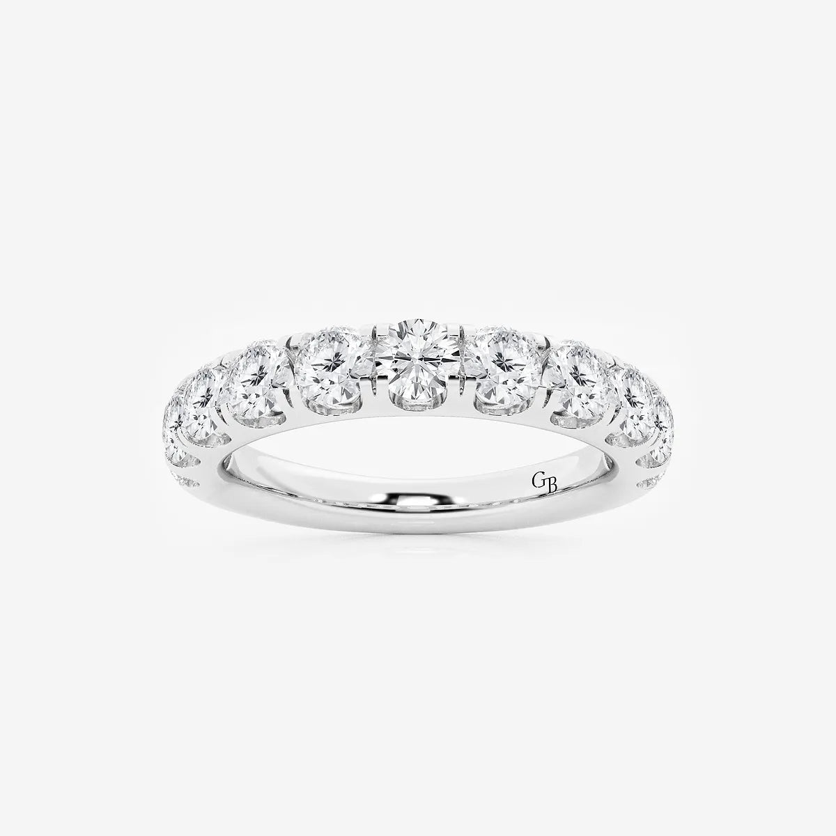 Eterna Prime Round Lab-Grown Diamond Eleven-Stone Wedding Band