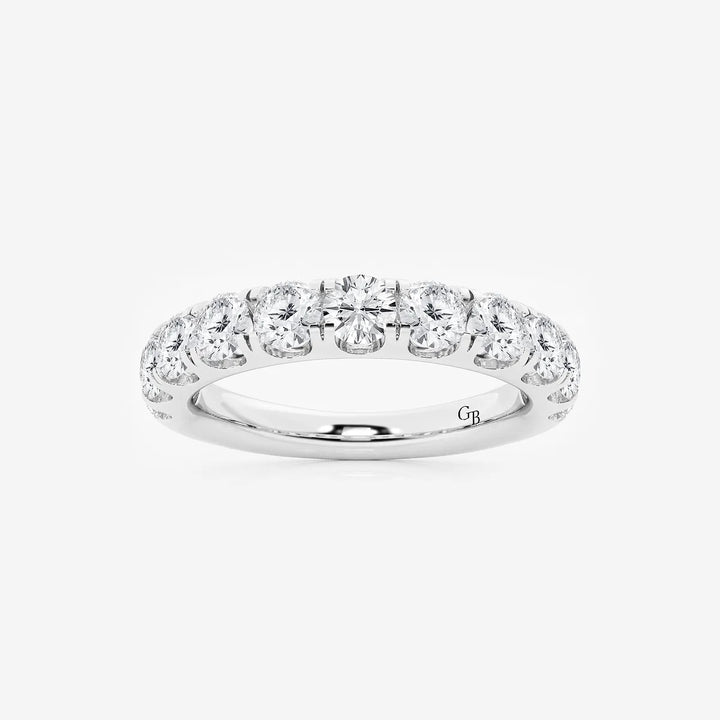 Eterna Prime Round Lab-Grown Diamond Eleven-Stone Wedding Band