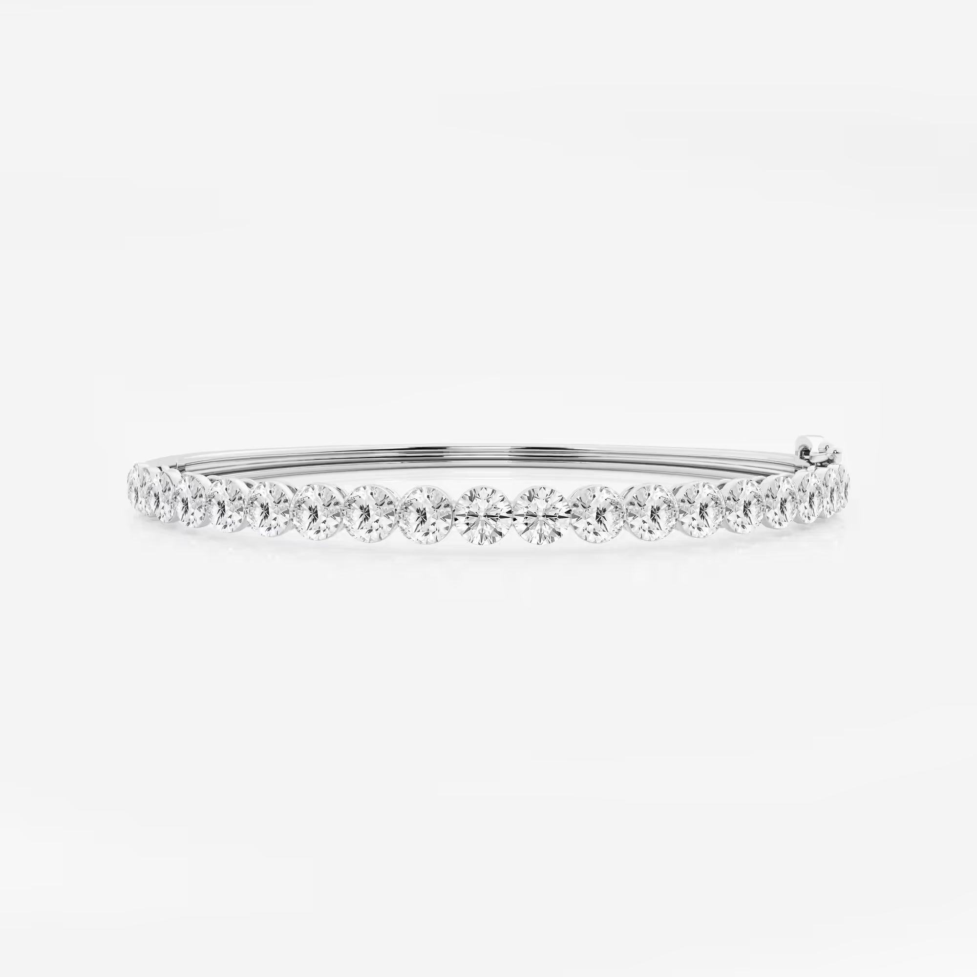 Boundless Orbit Invisible Set Lab Grown Diamond Bangle