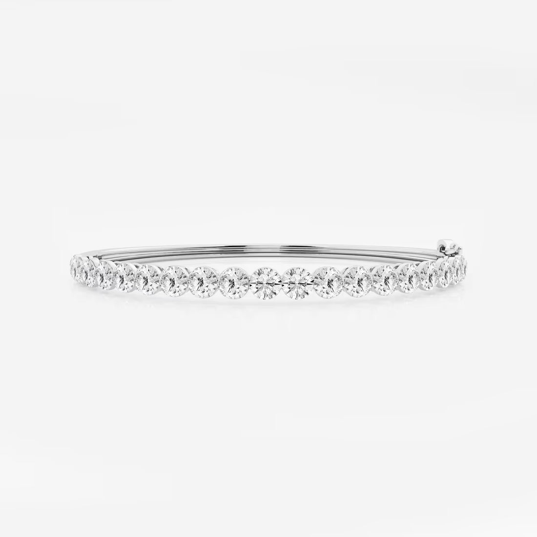 Boundless Orbit Invisible Set Lab Grown Diamond Bangle