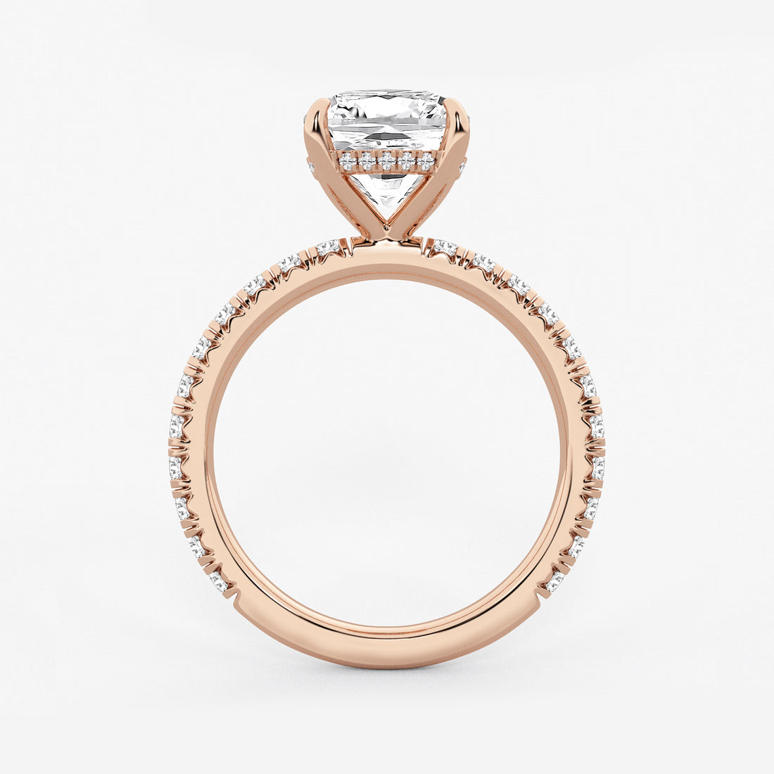 Elysia Cushion Lab-Grown Diamond Bridal Set