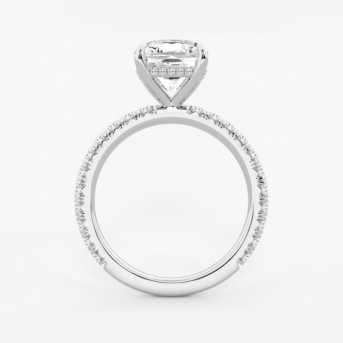 Elysia Cushion Lab-Grown Diamond Bridal Set