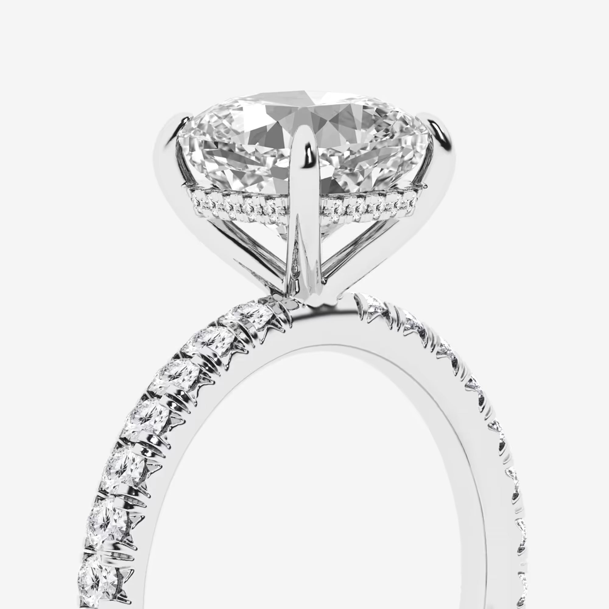 Elysia Cushion Lab-Grown Diamond Bridal Set