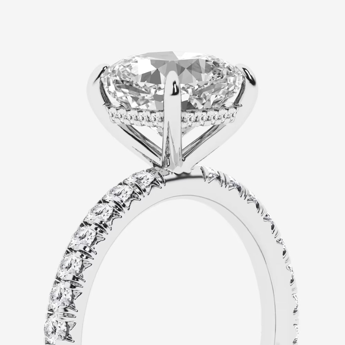 Elysia Cushion Lab-Grown Diamond Bridal Set
