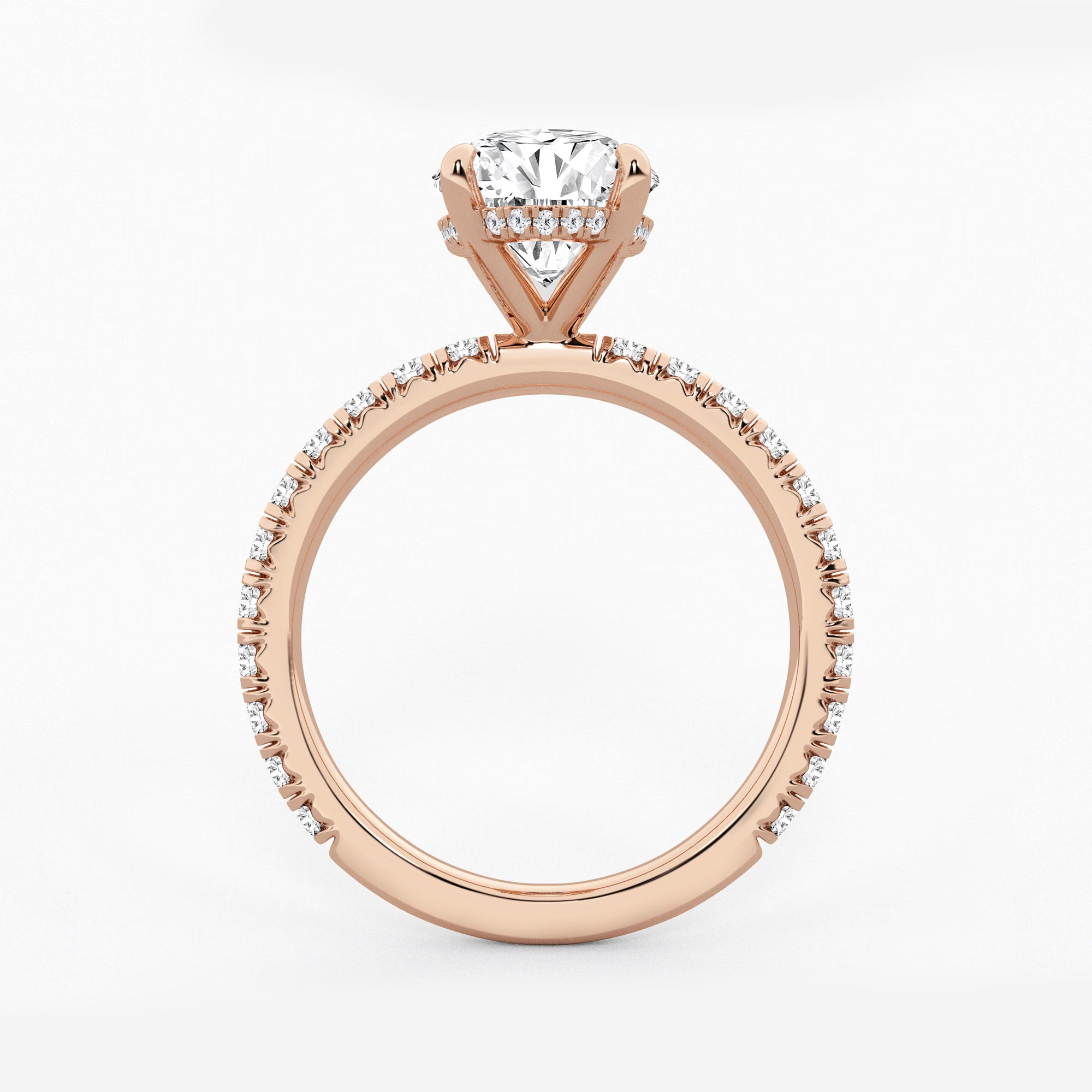 Aurielle Oval Lab Grown Diamond Classic Bridal Set
