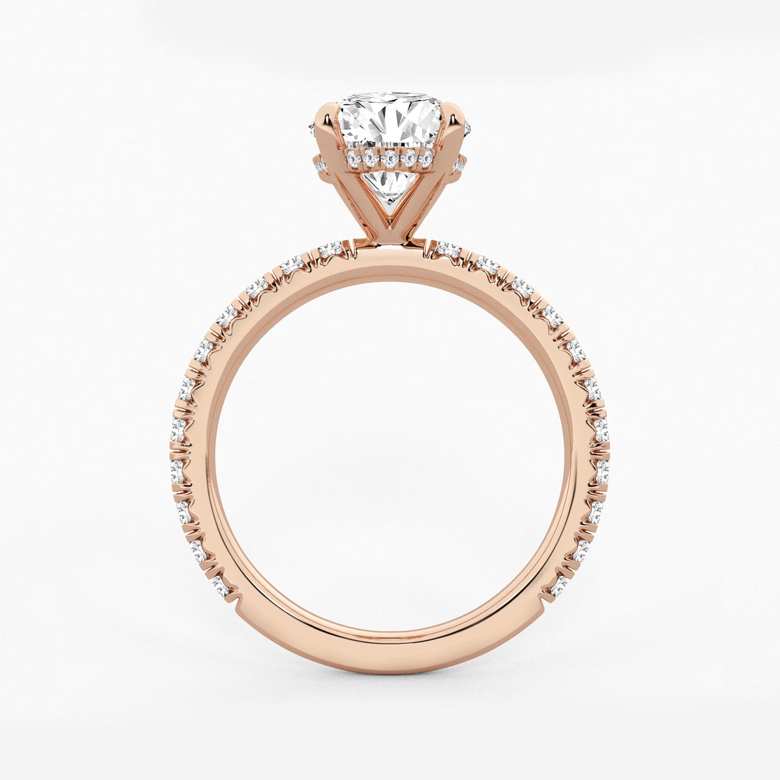 Aurielle Oval Lab Grown Diamond Classic Bridal Set