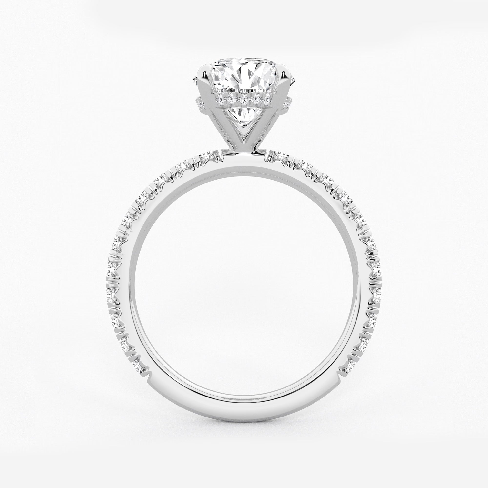 Aurielle Oval Lab Grown Diamond Classic Bridal Set