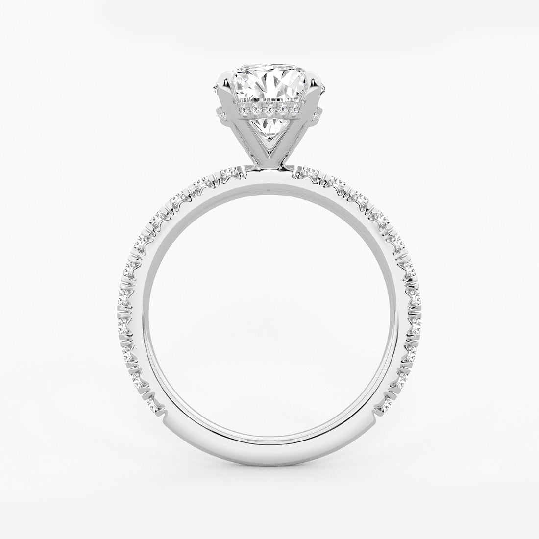 Aurielle Oval Lab Grown Diamond Classic Bridal Set