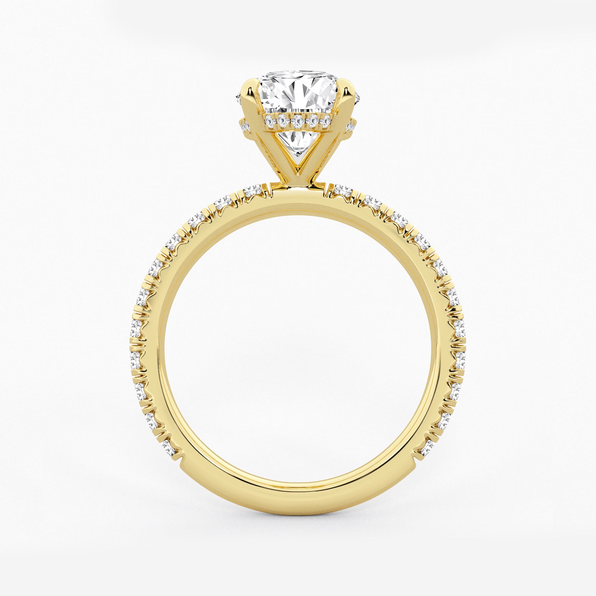 Aurielle Oval Lab Grown Diamond Classic Bridal Set