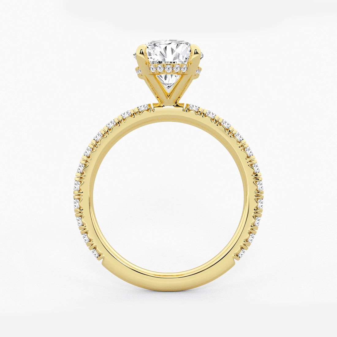 Aurielle Oval Lab Grown Diamond Classic Bridal Set