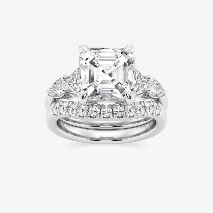 Eterna Asscher Lab Grown Diamond Multi-Shape Bridal Set
