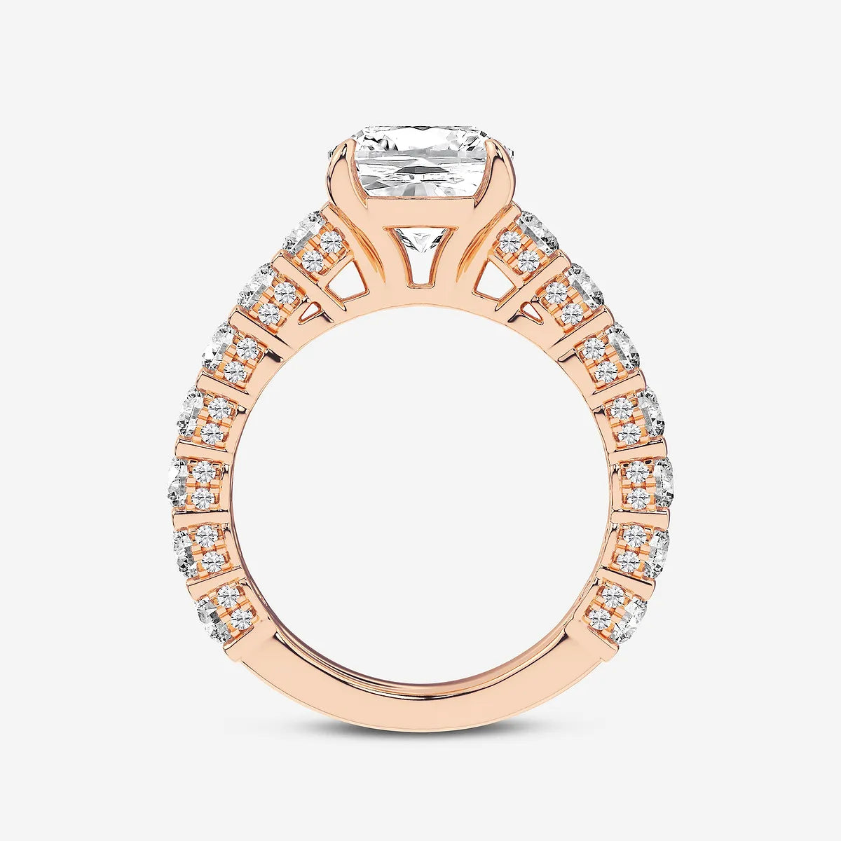 Cushion Lab Grown Diamond Bridal Set