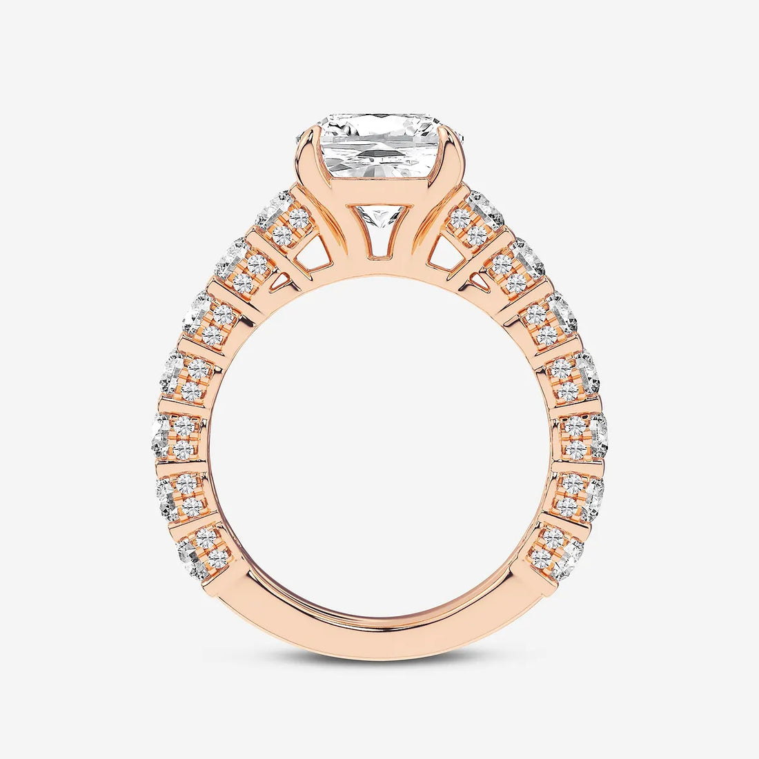 Cushion Lab Grown Diamond Bridal Set