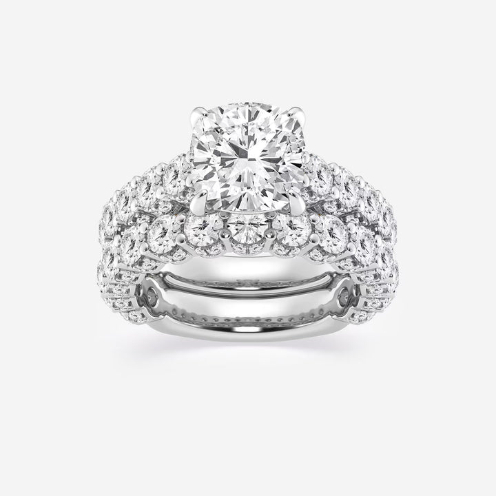 Cushion Lab Grown Diamond Bridal Set