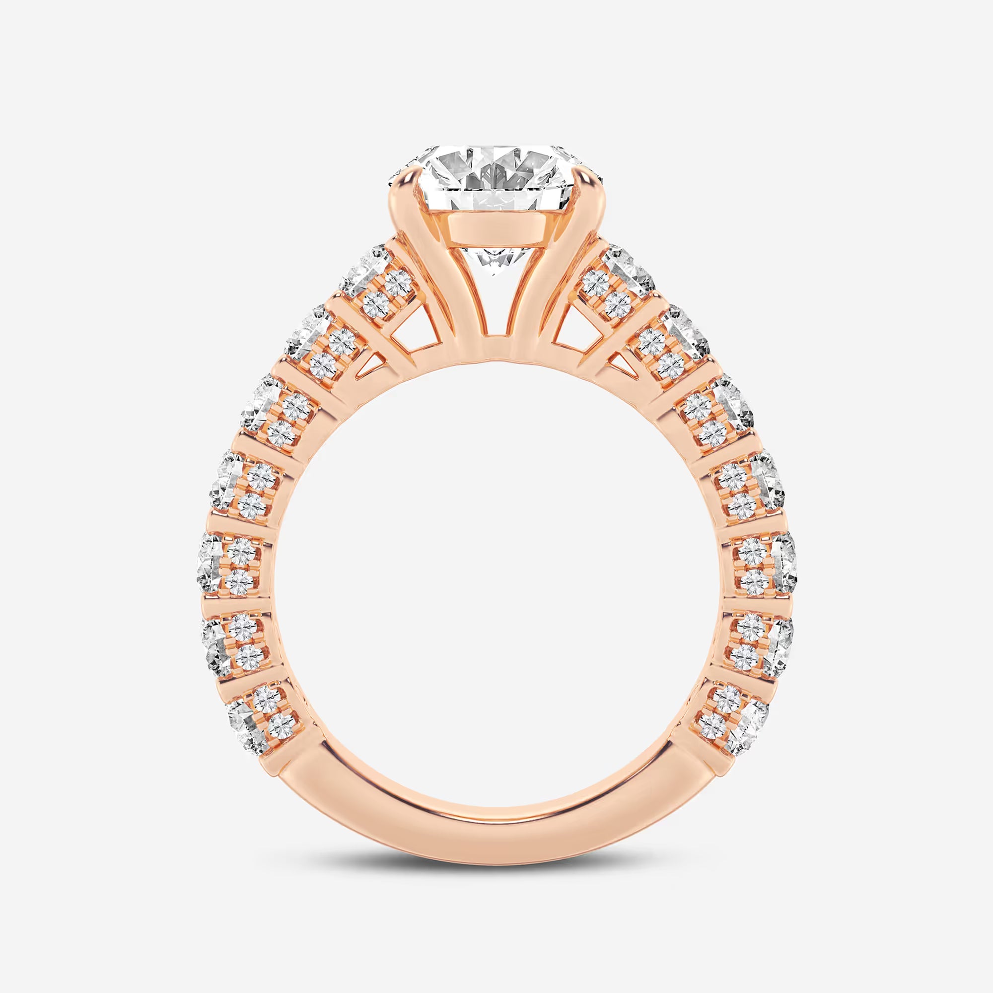 Oval Cut Solitaire Bridal Ring Set