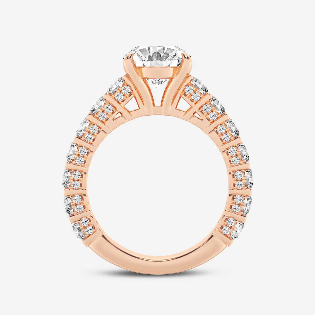 Oval Cut Solitaire Bridal Ring Set