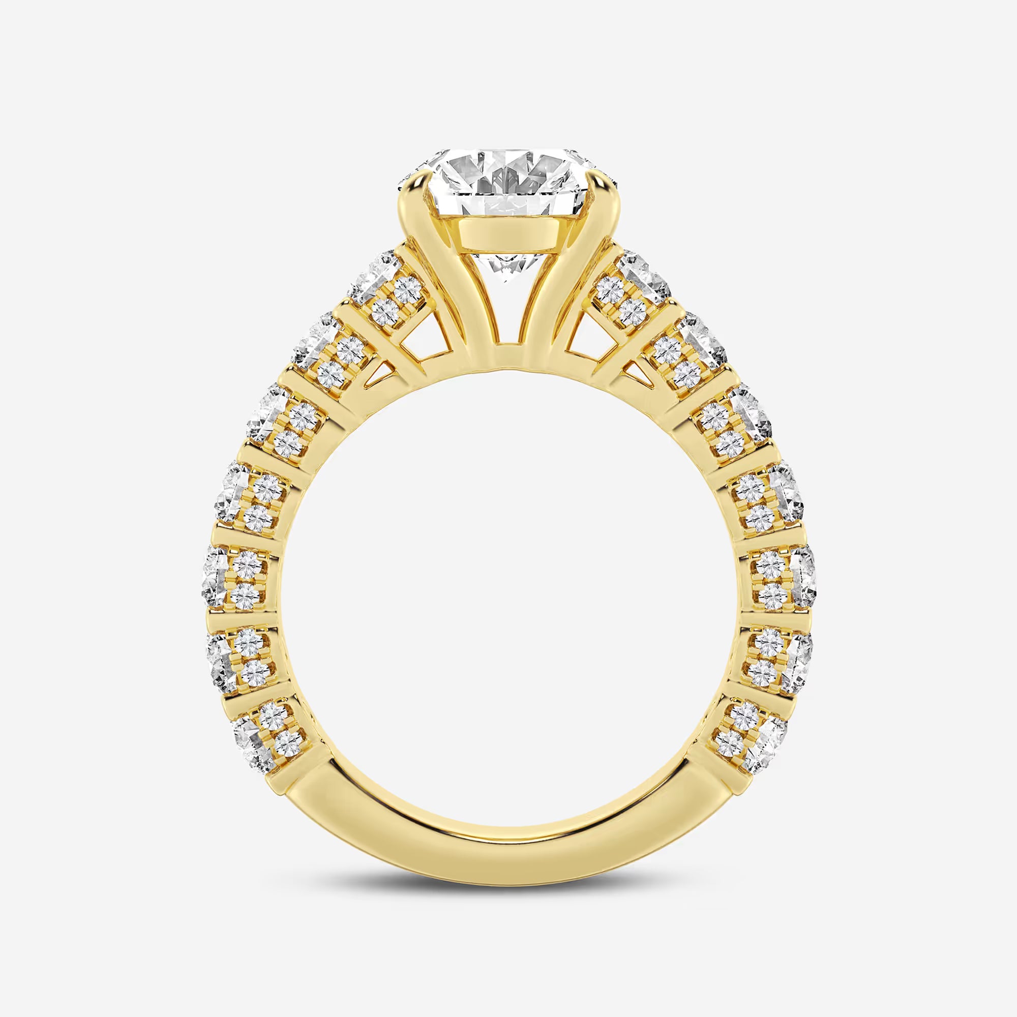 Oval Cut Solitaire Bridal Ring Set