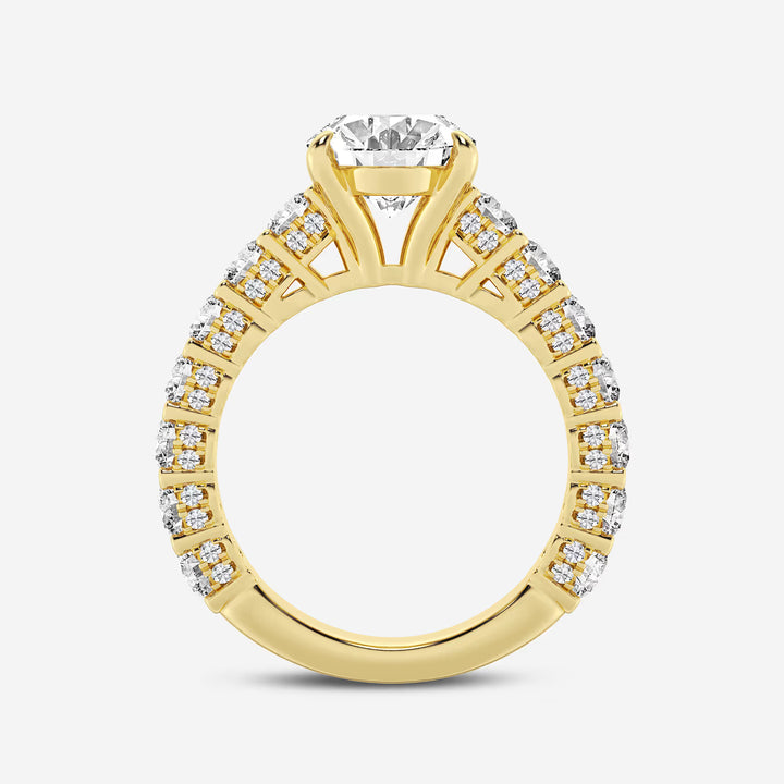 Oval Cut Solitaire Bridal Ring Set