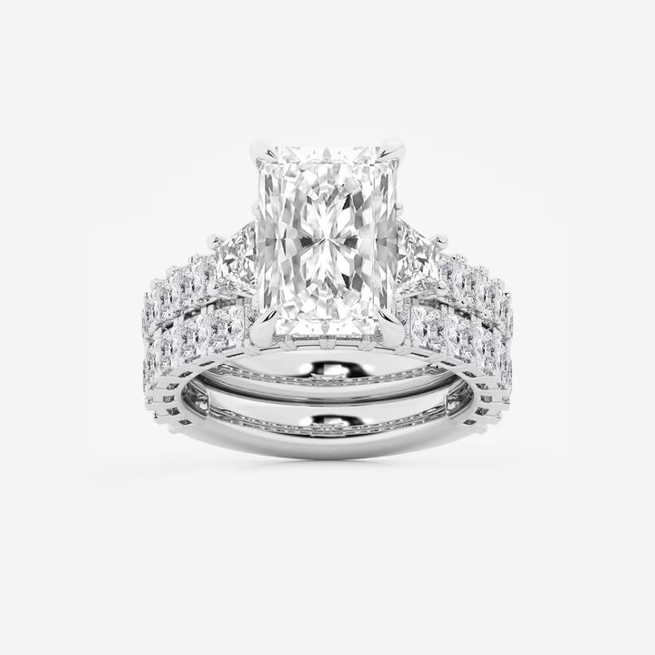 Amoréa Radiant Lab-Grown Diamond Bridal Set