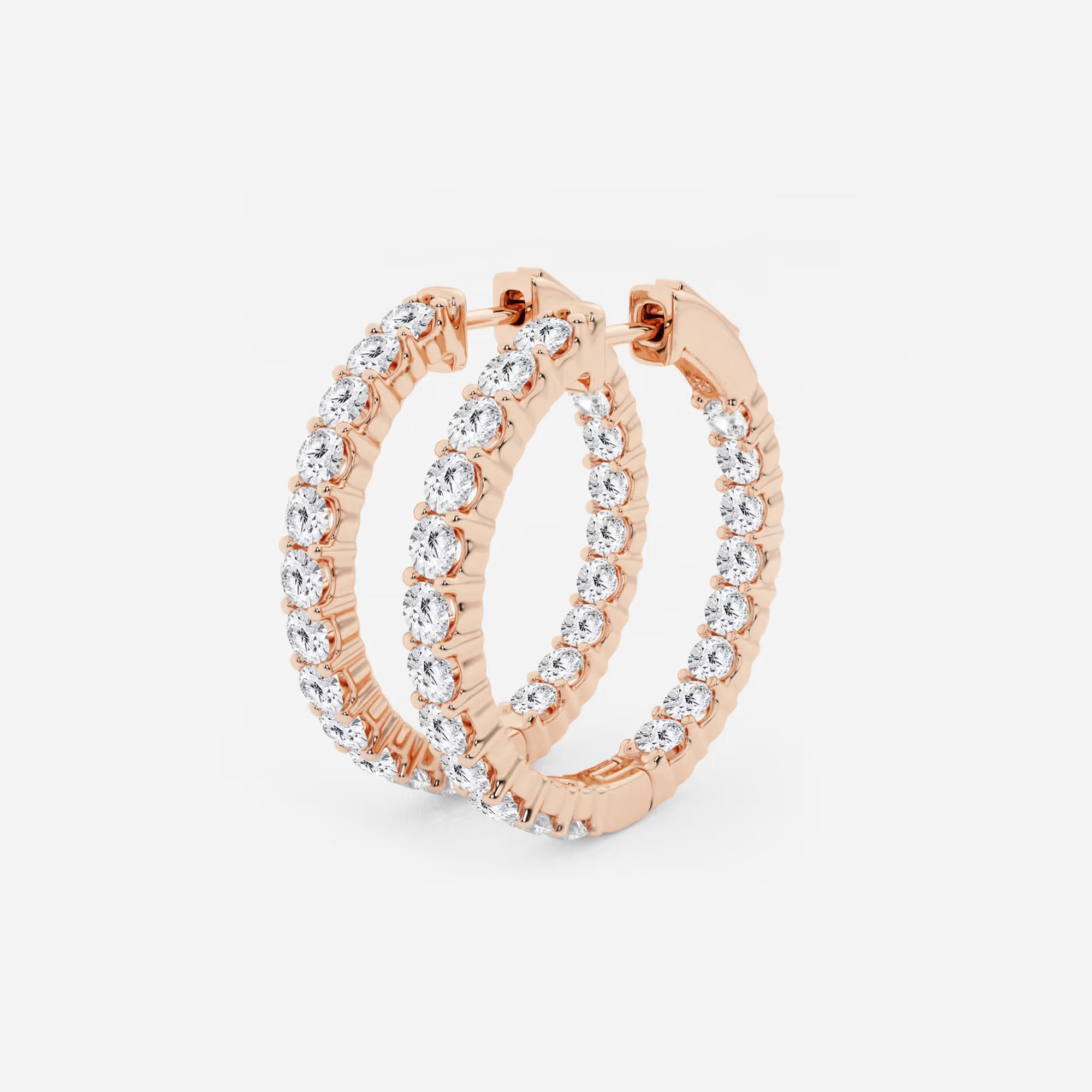 Aurielle Diamond Inside-Out Hoop Earrings