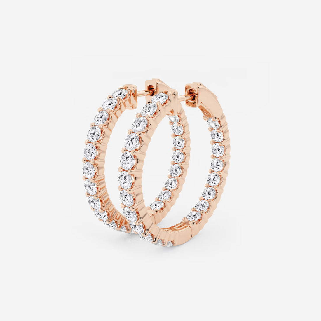 Aurielle Diamond Inside-Out Hoop Earrings
