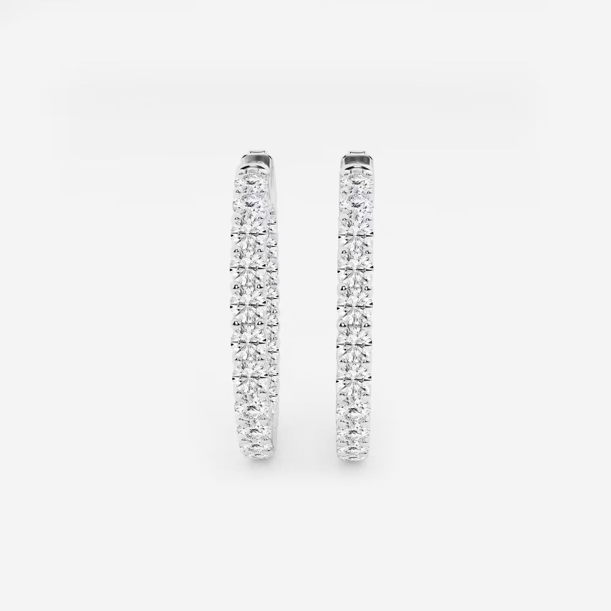Aurielle Diamond Inside-Out Hoop Earrings