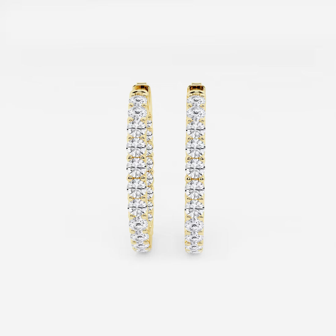 Aurielle Diamond Inside-Out Hoop Earrings