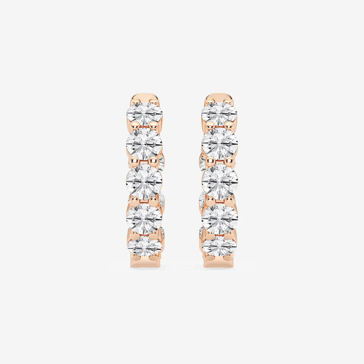 Celestia Diamond Inside-Out Hoop Earrings