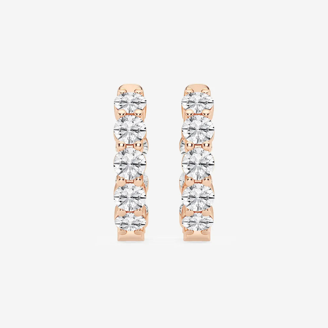 Celestia Diamond Inside-Out Hoop Earrings