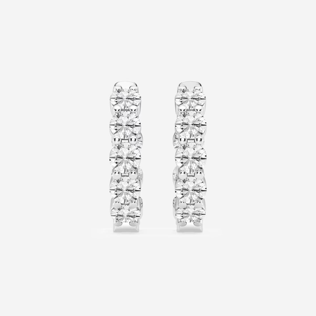 Celestia Diamond Inside-Out Hoop Earrings