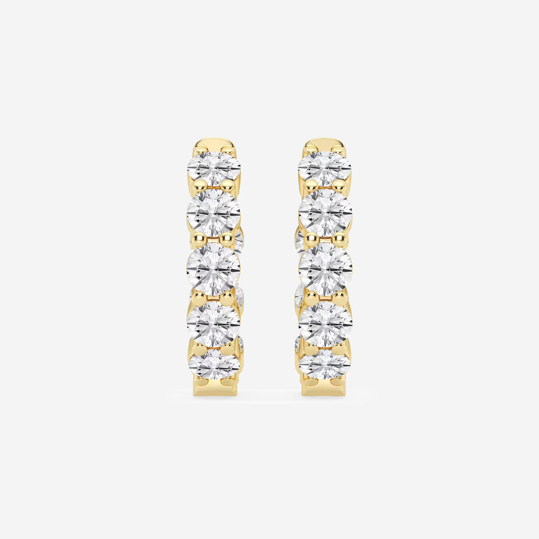 Celestia Diamond Inside-Out Hoop Earrings