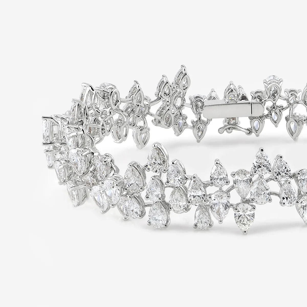 Paris Elegance Multi-Shape Lab Grown Diamond Designer Bracelet