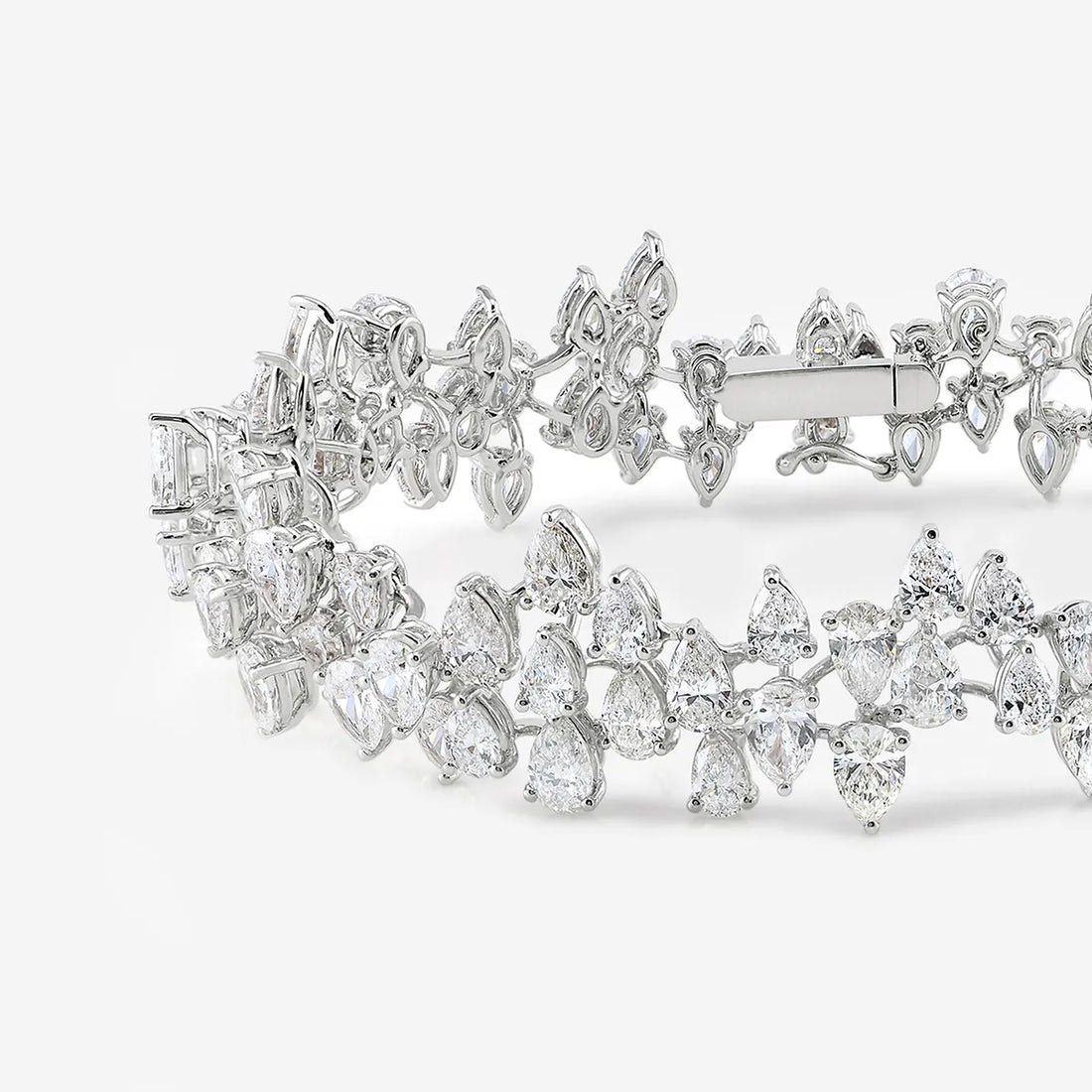 Paris Elegance Multi-Shape Lab Grown Diamond Designer Bracelet