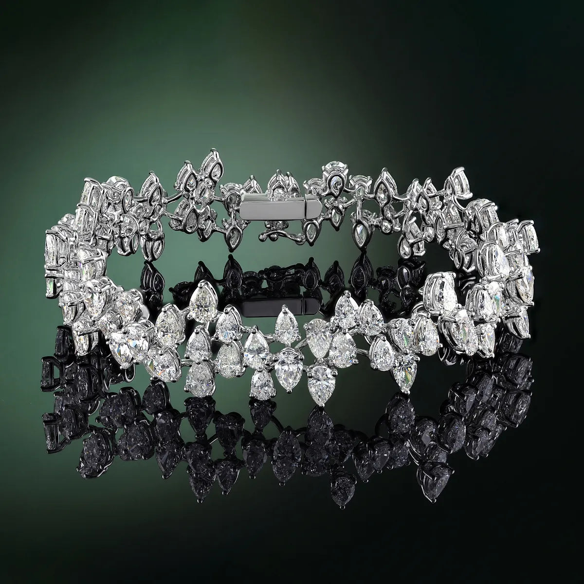 Paris Elegance Multi-Shape Lab Grown Diamond Designer Bracelet