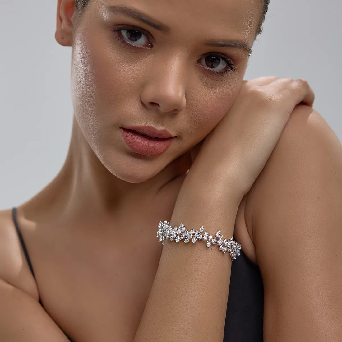 Paris Elegance Multi-Shape Lab Grown Diamond Designer Bracelet