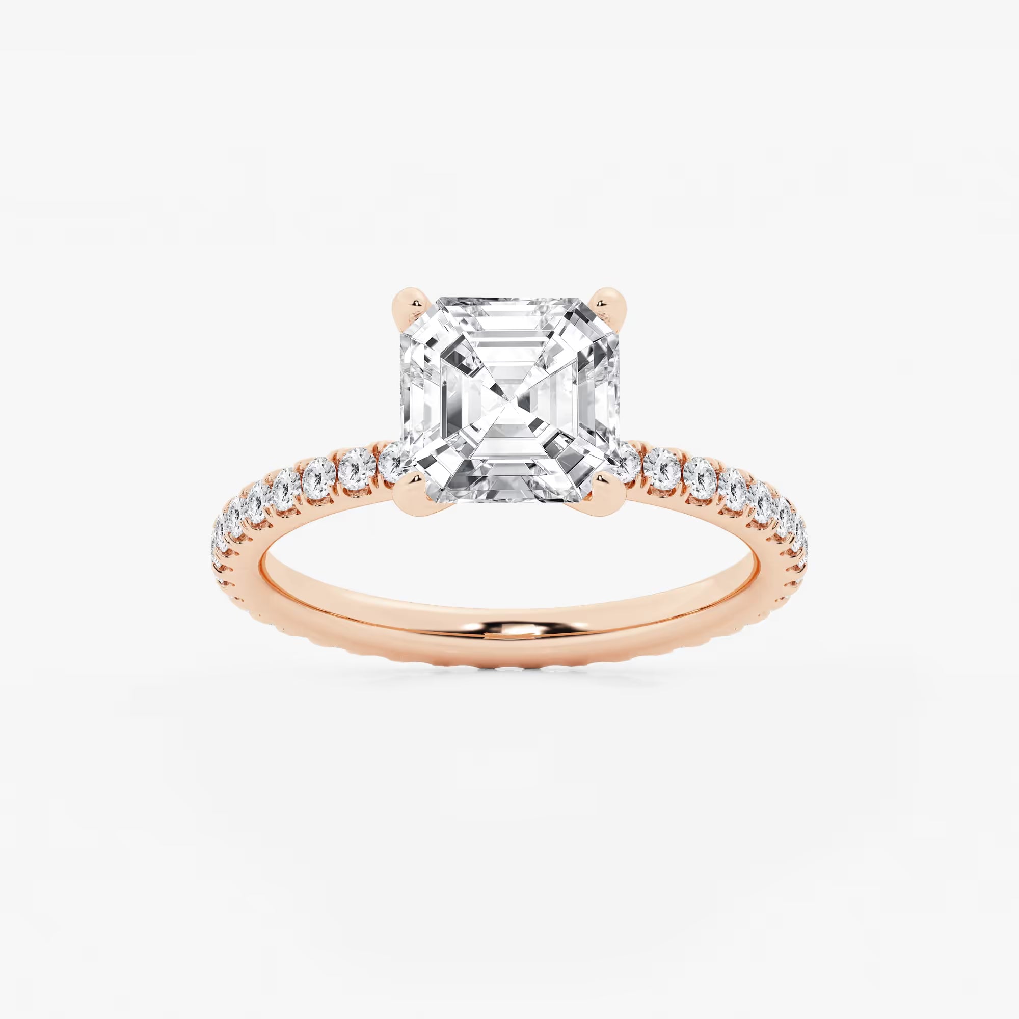 Celestia Princess Lab Grown Diamond Eternity Engagement Ring
