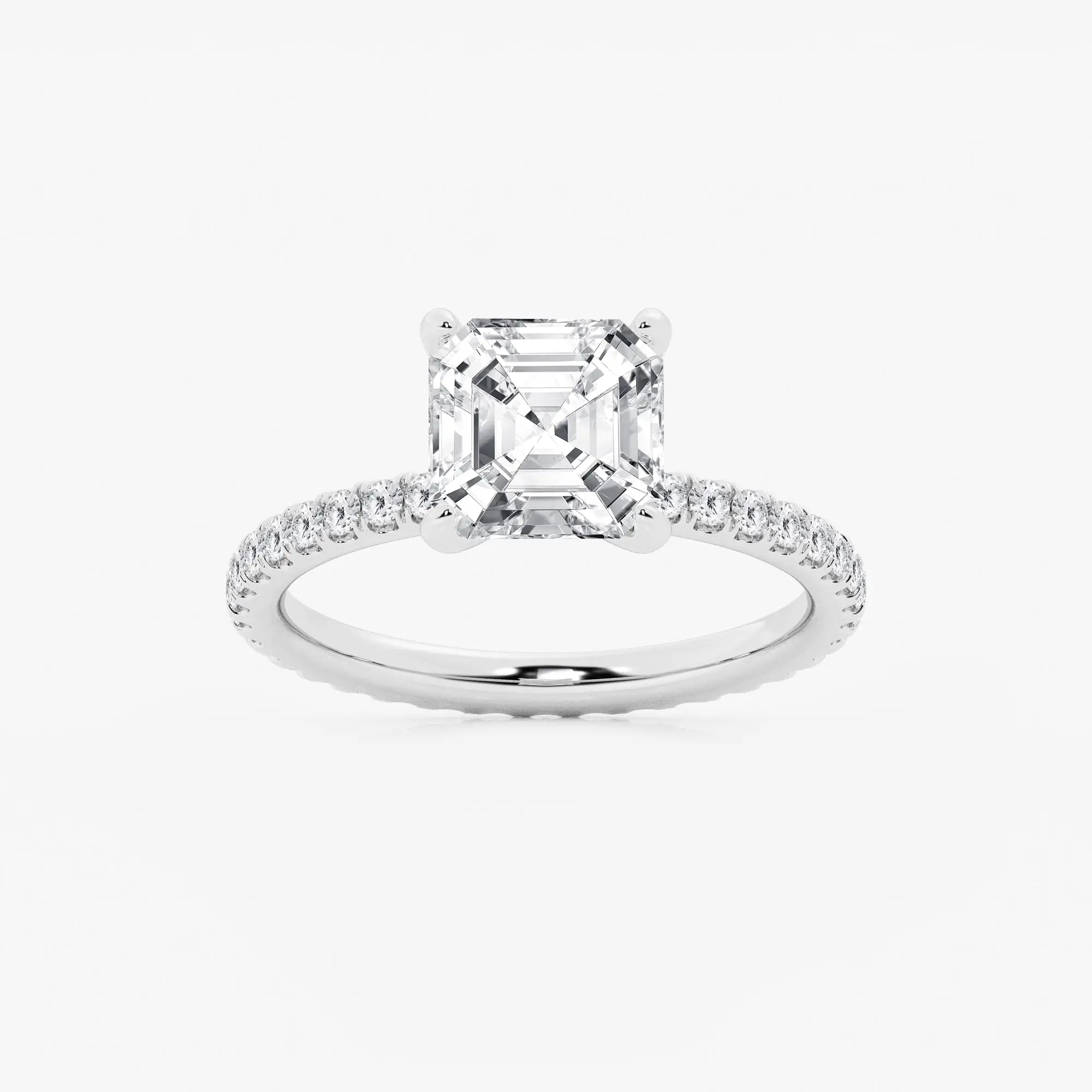 Celestia Princess Lab Grown Diamond Eternity Engagement Ring
