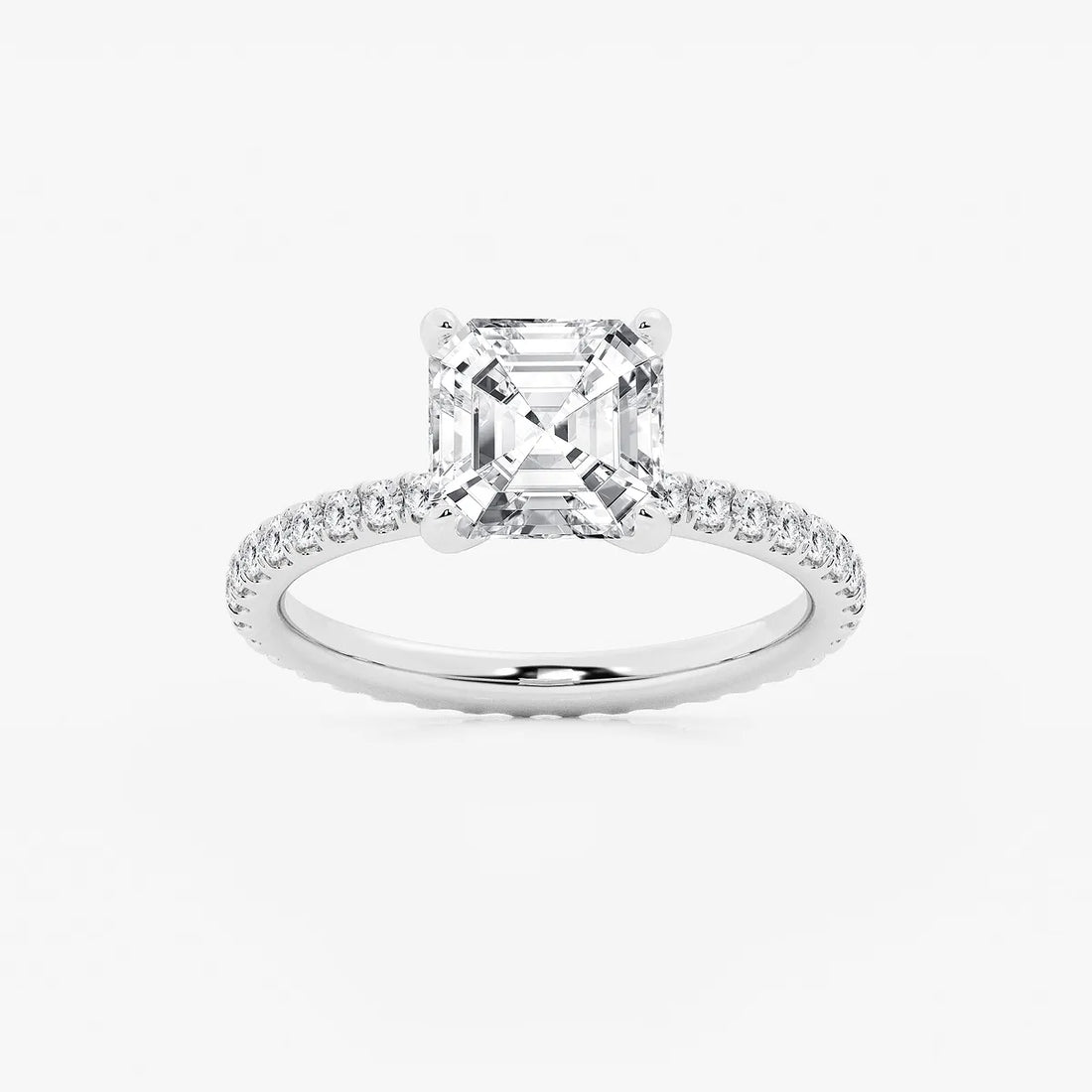 Celestia Princess Lab Grown Diamond Eternity Engagement Ring