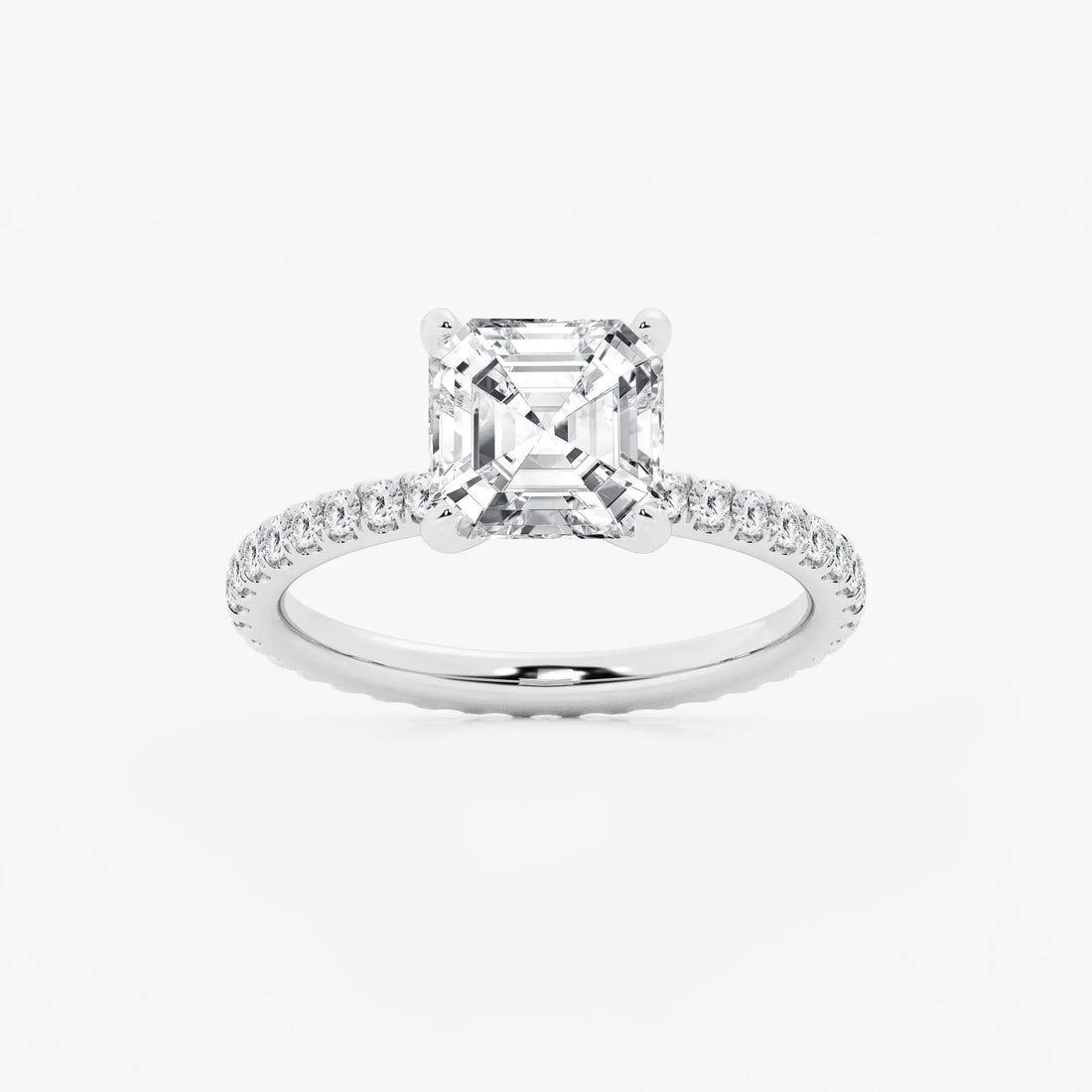 Infinity Princess Lab Grown Diamond Eternity Engagement Ring