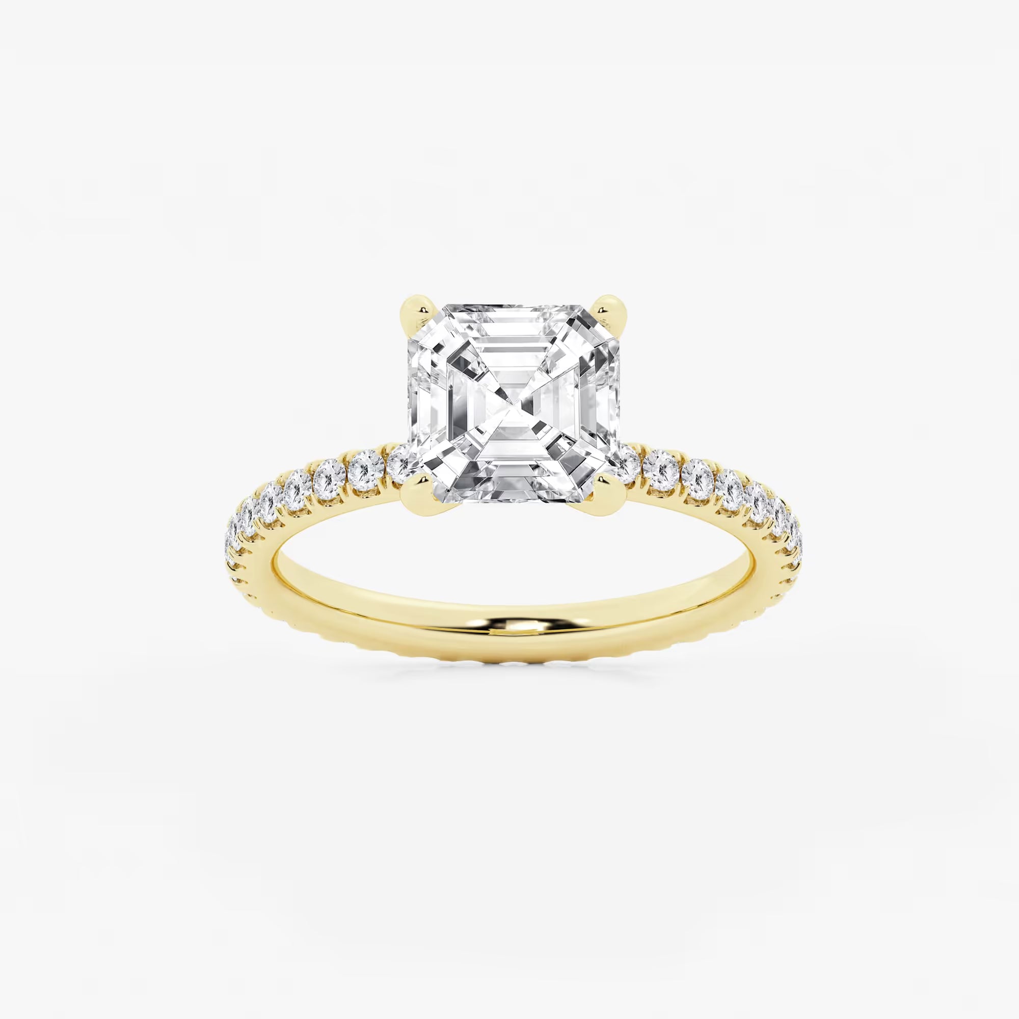 Celestia Princess Lab Grown Diamond Eternity Engagement Ring