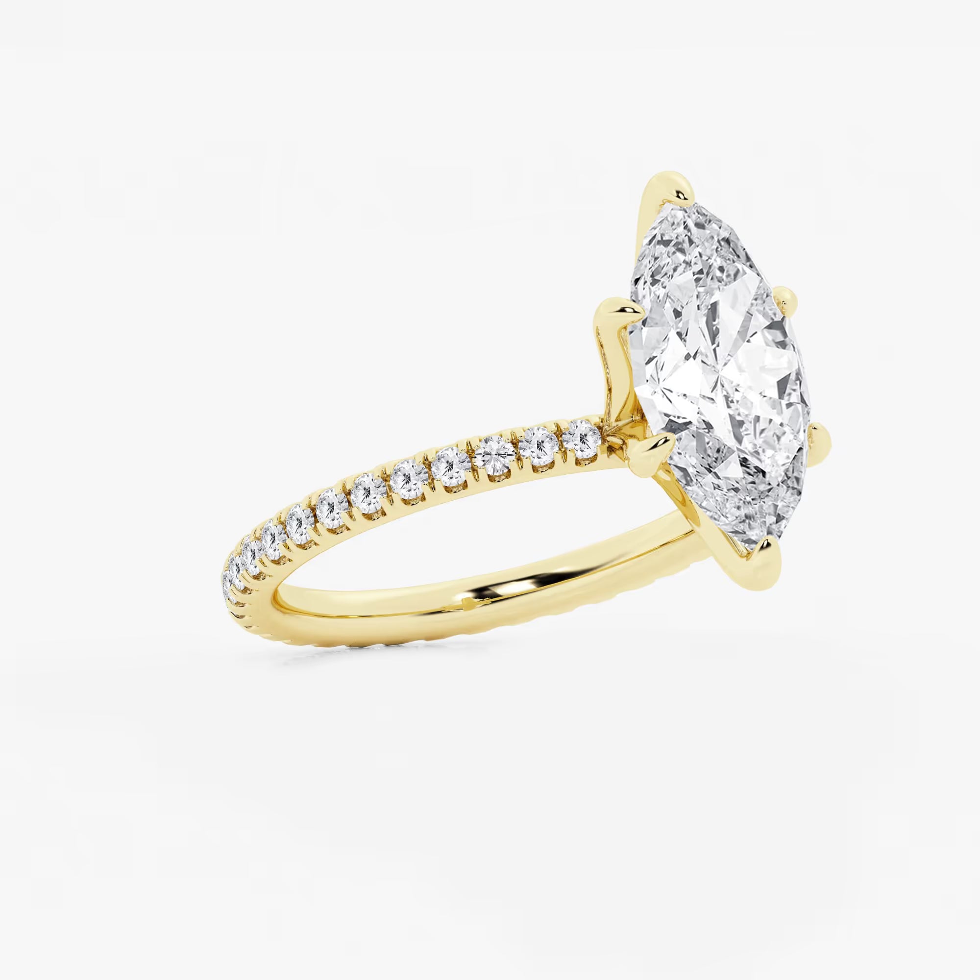 Celestia Marquise Lab-Grown Diamond Eternity Engagement Ring