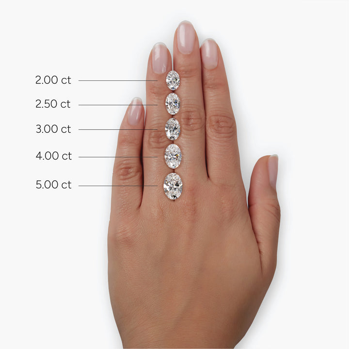 Round Lab Grown Diamond Bridal Set with Marquise Accents