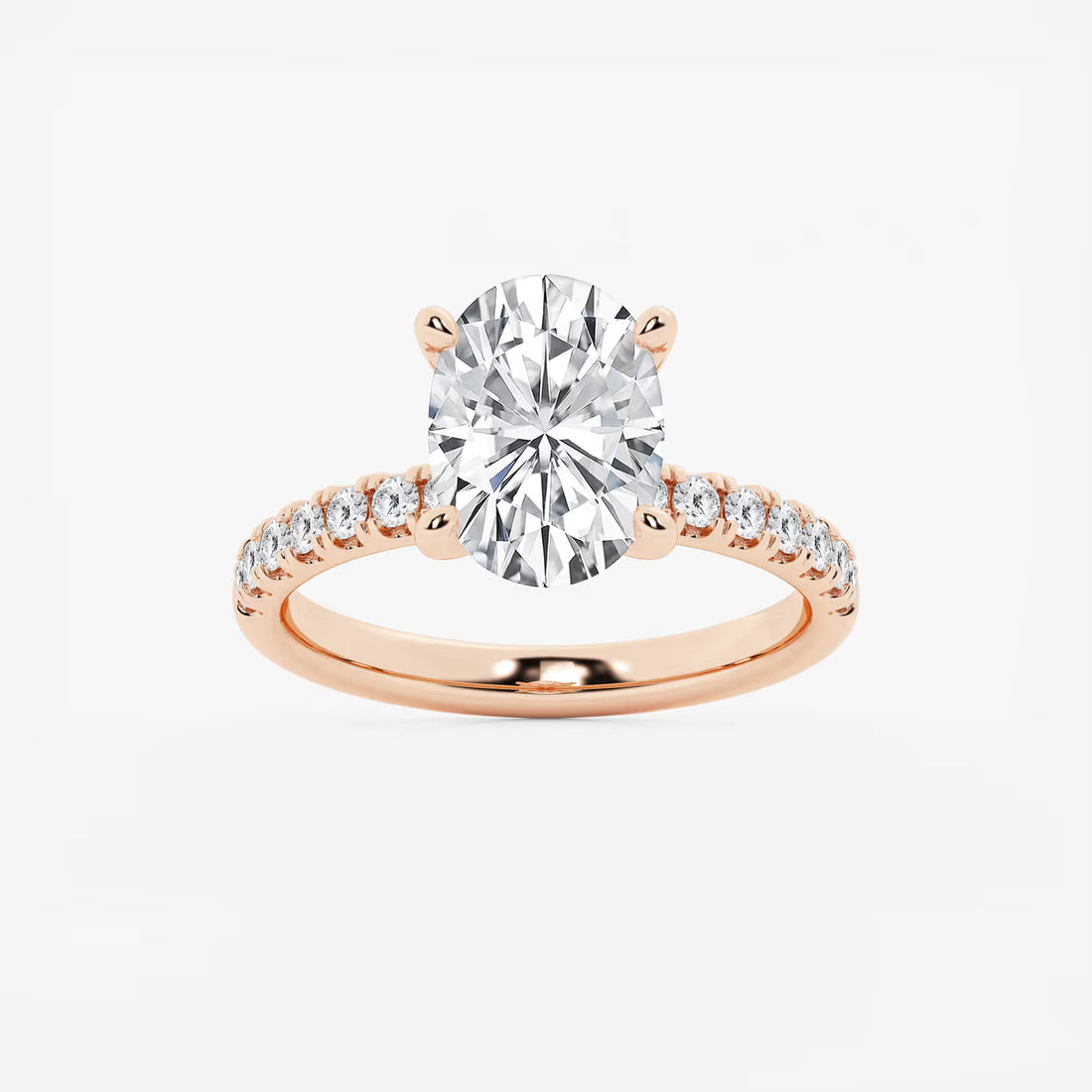 Oval Cut Solitaire Engagement Ring